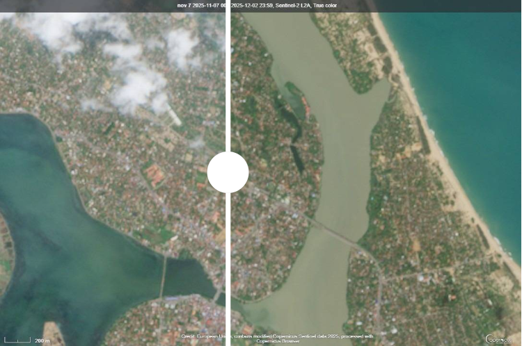 Mapped from Space: How Cyclone Ditwah Transformed Sri Lanka's Landscape - Section image
