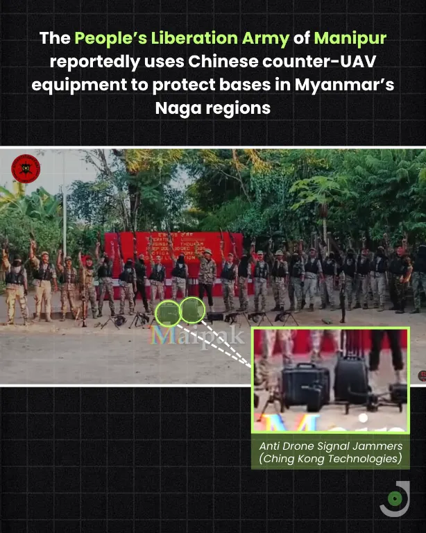 OSINT Analysis Reveals Manipur's PLA Using Chinese-Origin Anti-Drone Jammers - Section image
